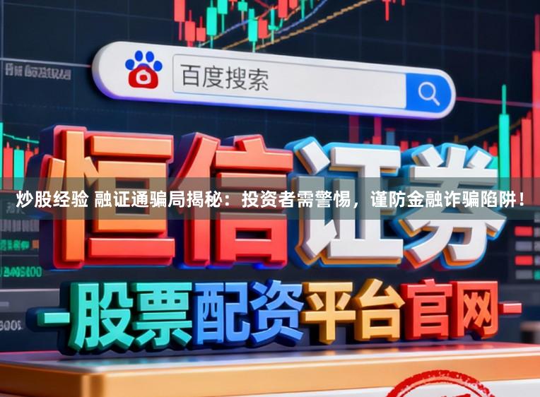 炒股经验 融证通骗局揭秘：投资者需警惕，谨防金融诈骗陷阱！
