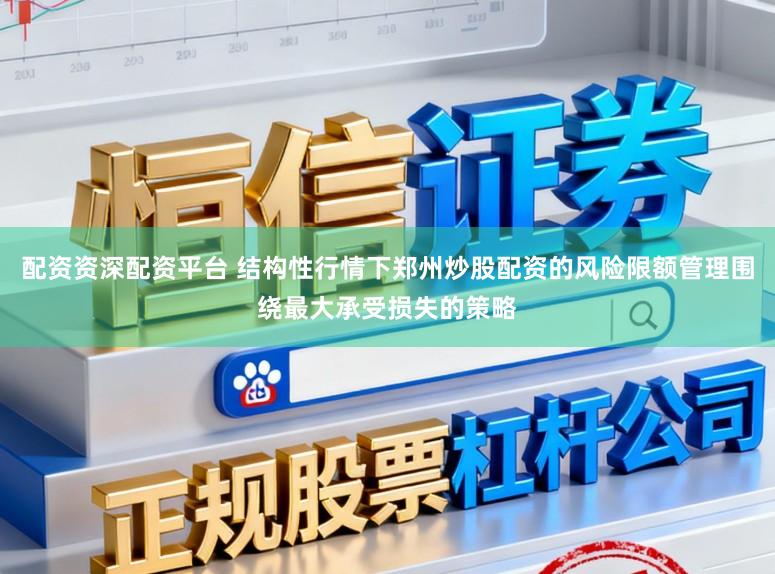 配资资深配资平台 结构性行情下郑州炒股配资的风险限额管理围绕最大承受损失的策略